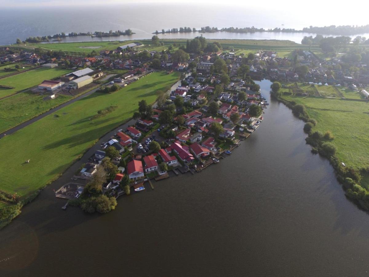 Ferienhaus Mit Wundervollem Seeblick Ferienpark Vislust Ijsselmeer 韦尔弗斯霍夫 外观 照片